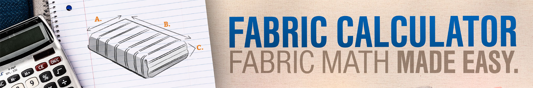 Fabric calculator
