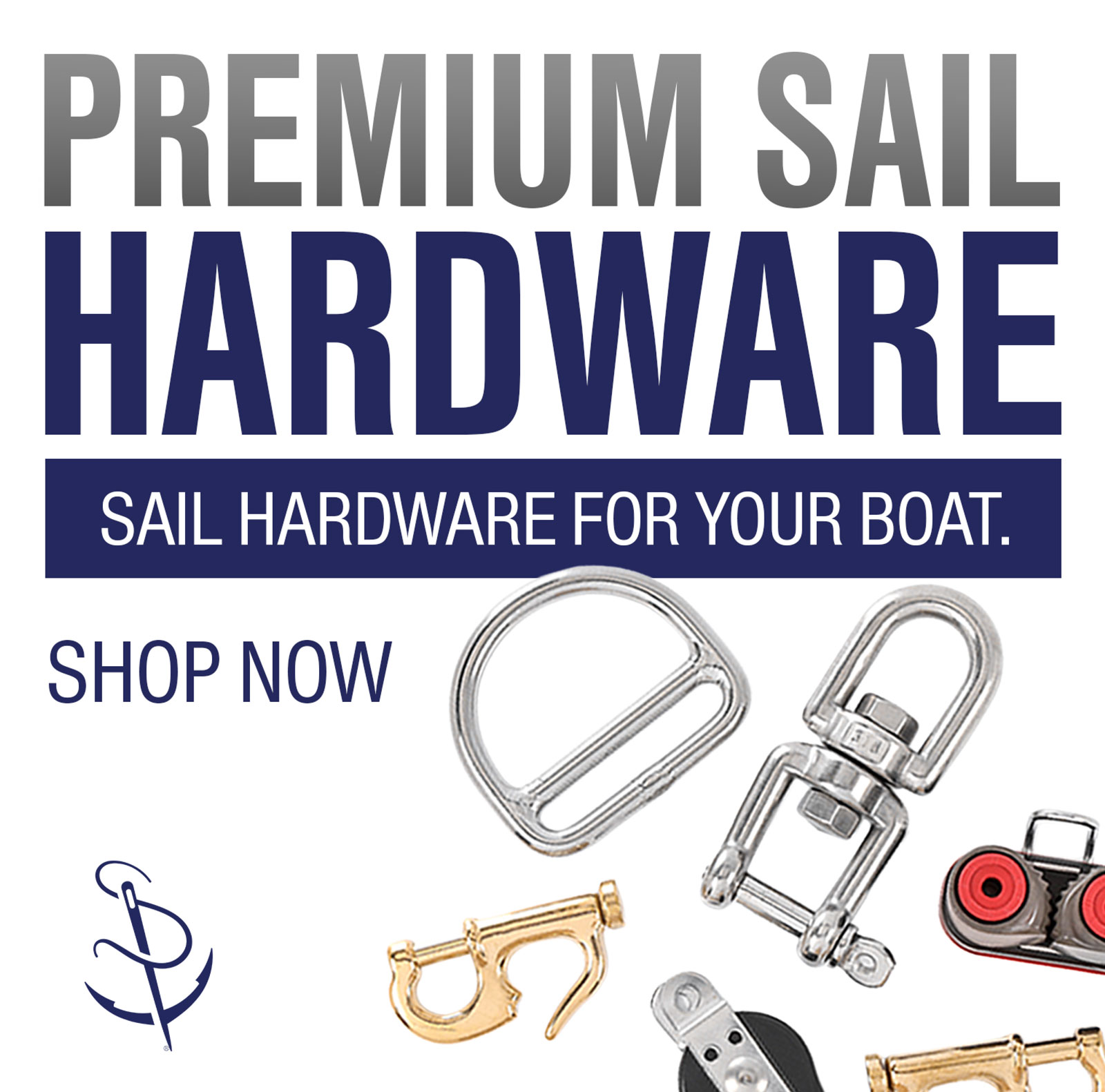 Premium sail hardware