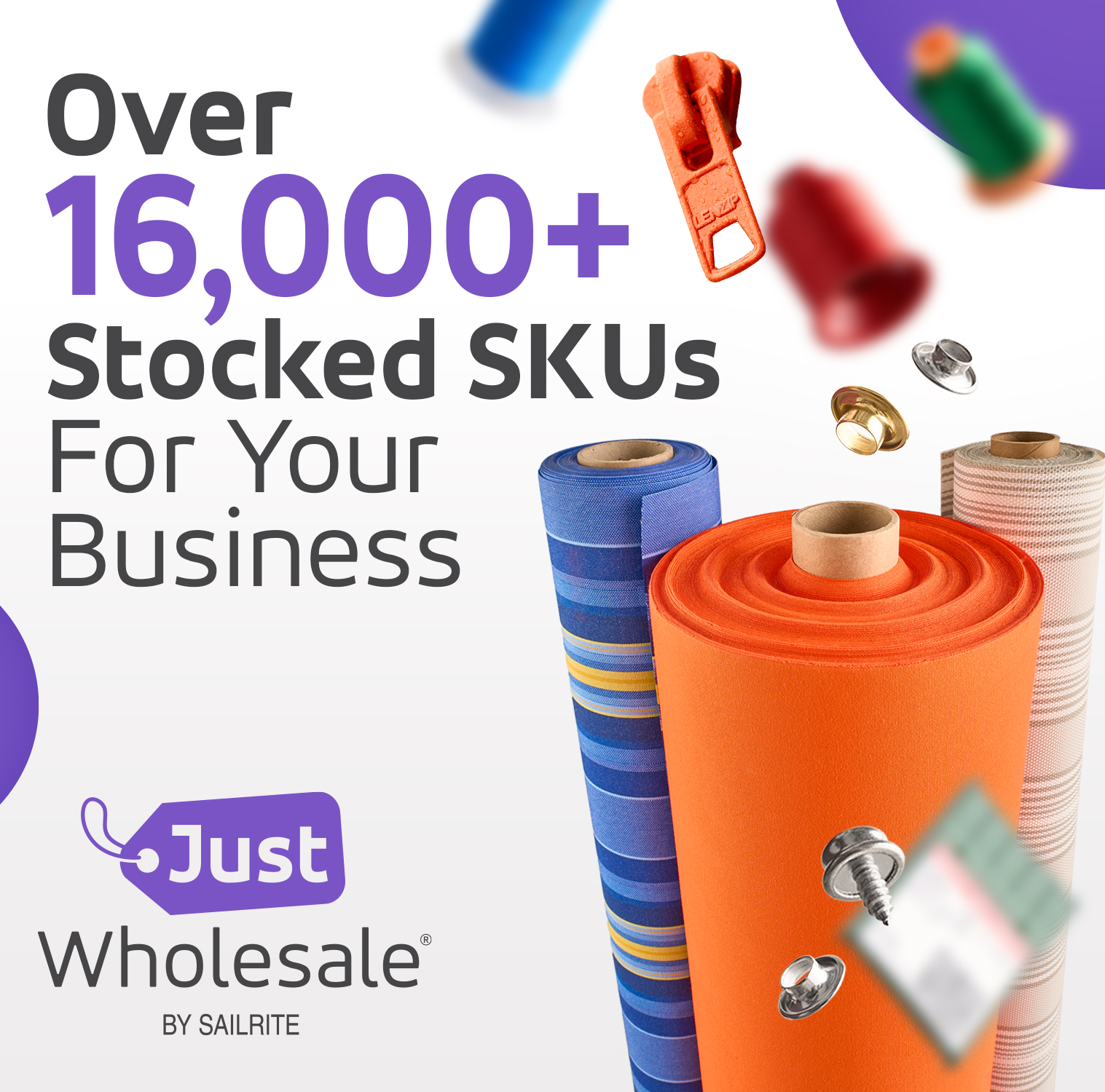 over 65,000 stocked SKUs