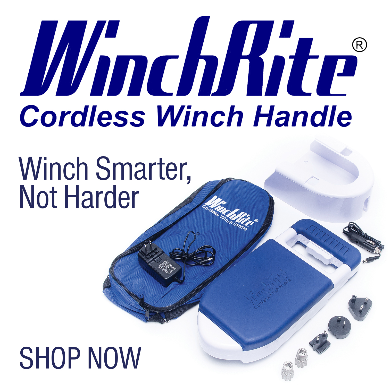 WinchRite cordless winch handle