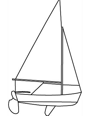 Bauer 10 sloop rig