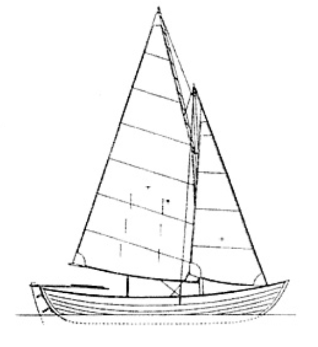 Caledonia Yawl Gunter Rig