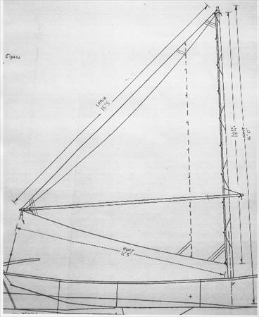 Cape cod oystering skiff