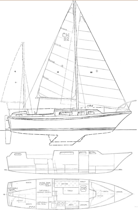 Clipper 32 Ketch