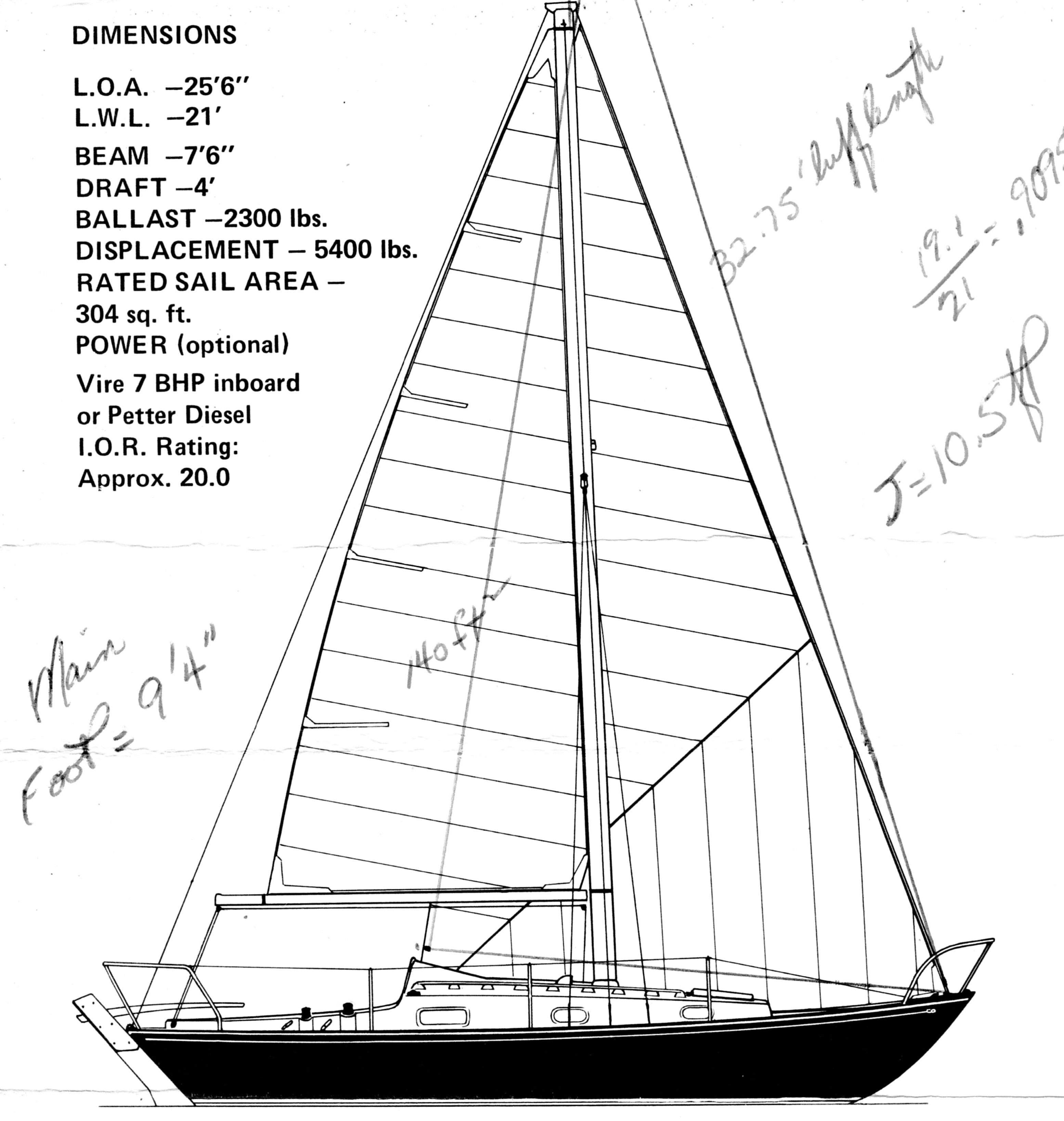 Contessa 26 / J J Taylor 26