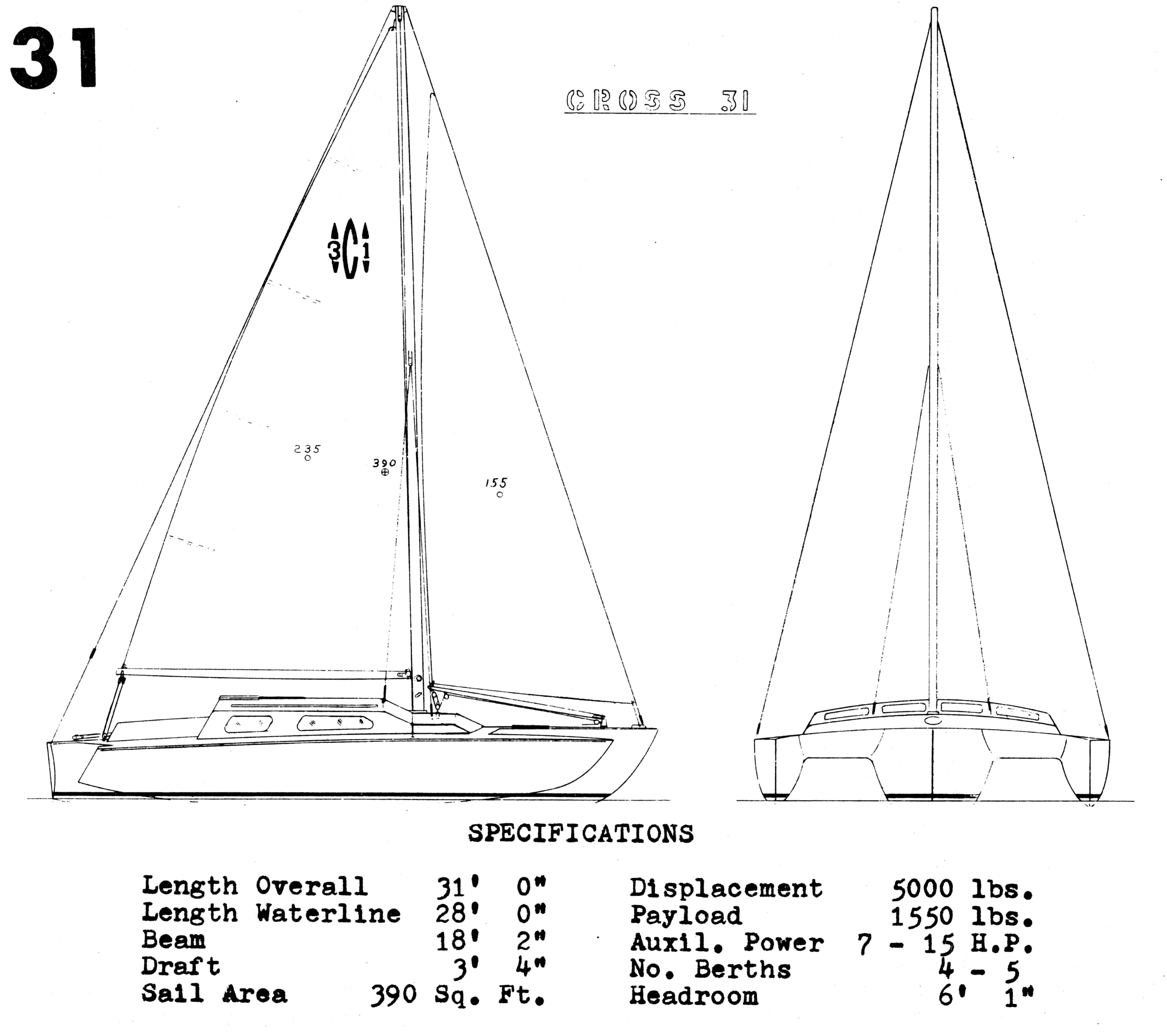 Cross 31 Trimaran