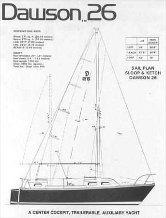 Dawson 26 Sloop (Midship 26)