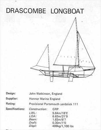 Drascombe Longboat