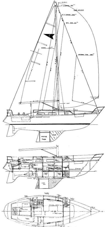 Easterly 30 by compass yachts