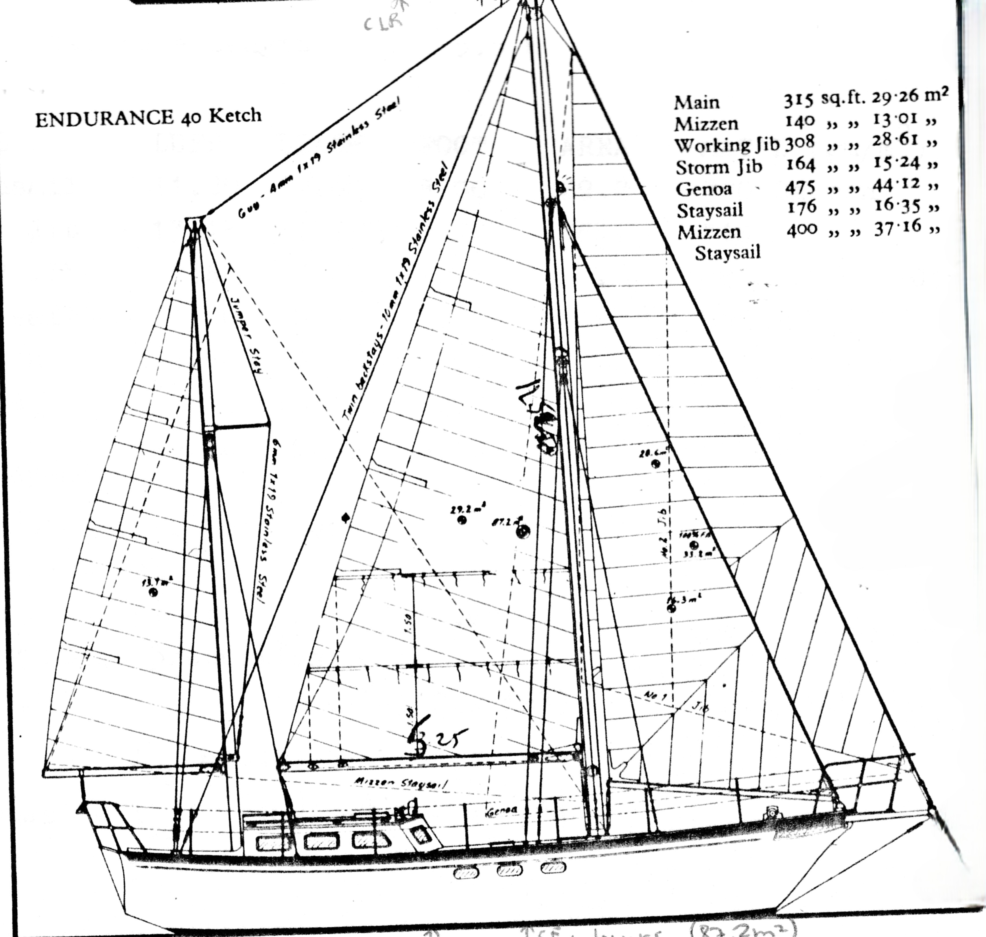 Endurance 40 Cutter Ketch