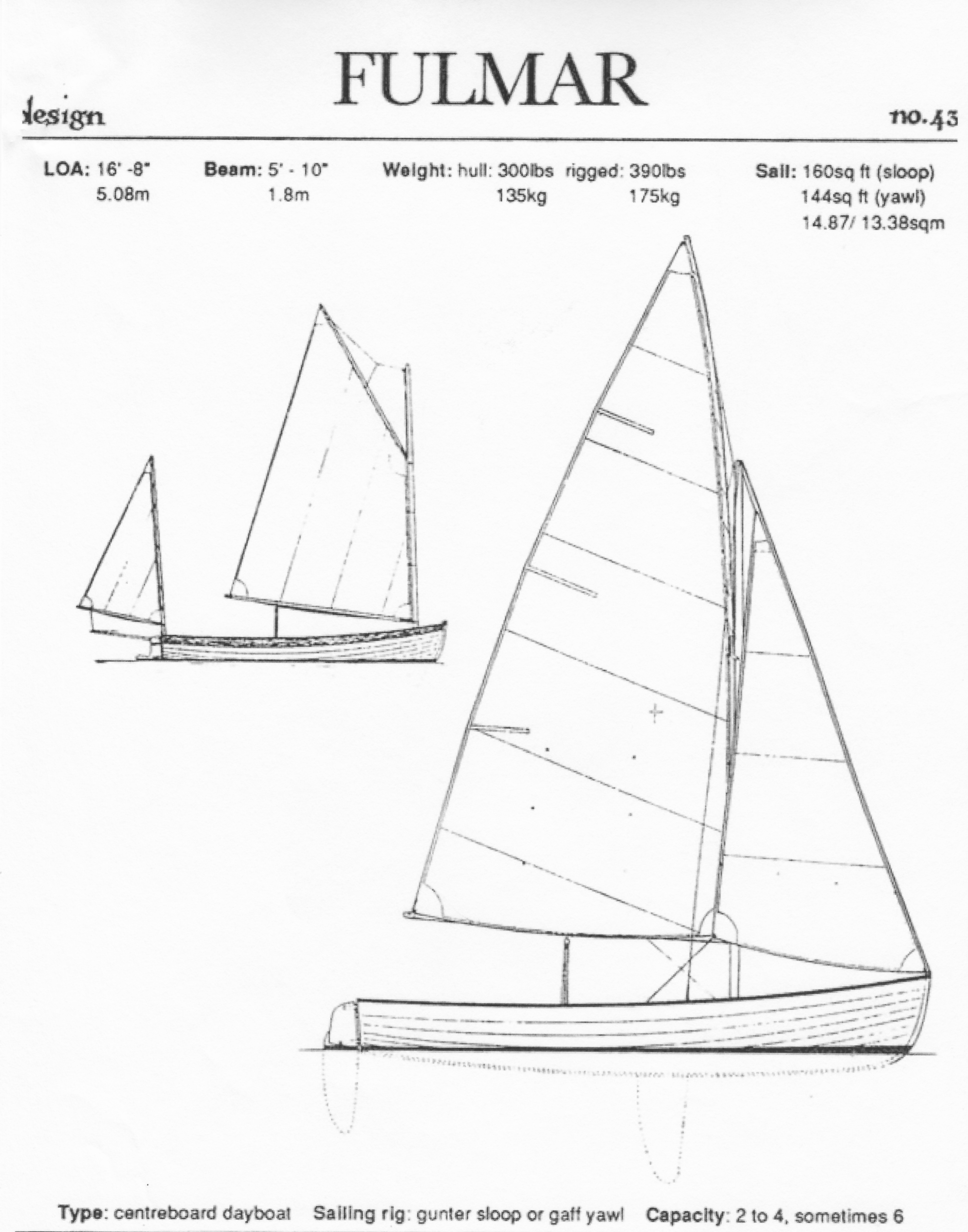 Fulmar by Ian Oughtred