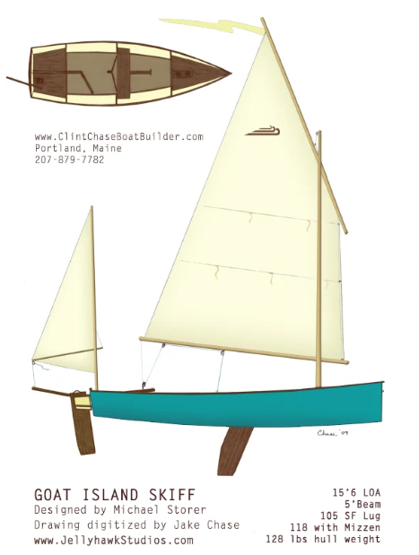 Goat Island Skiff Yawl