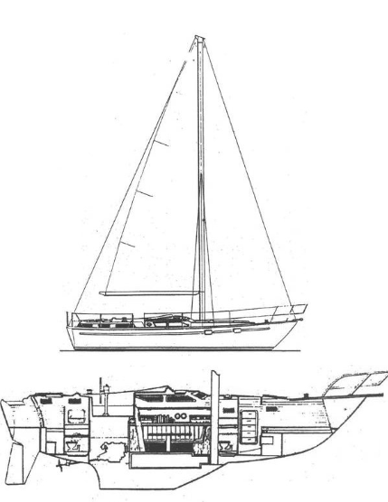Gulfstar 40 Sailmaster