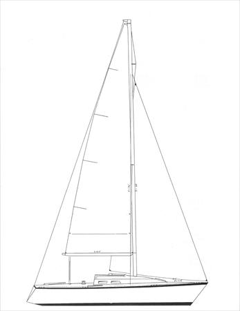 Hawkfarm 28 (fractional rig)