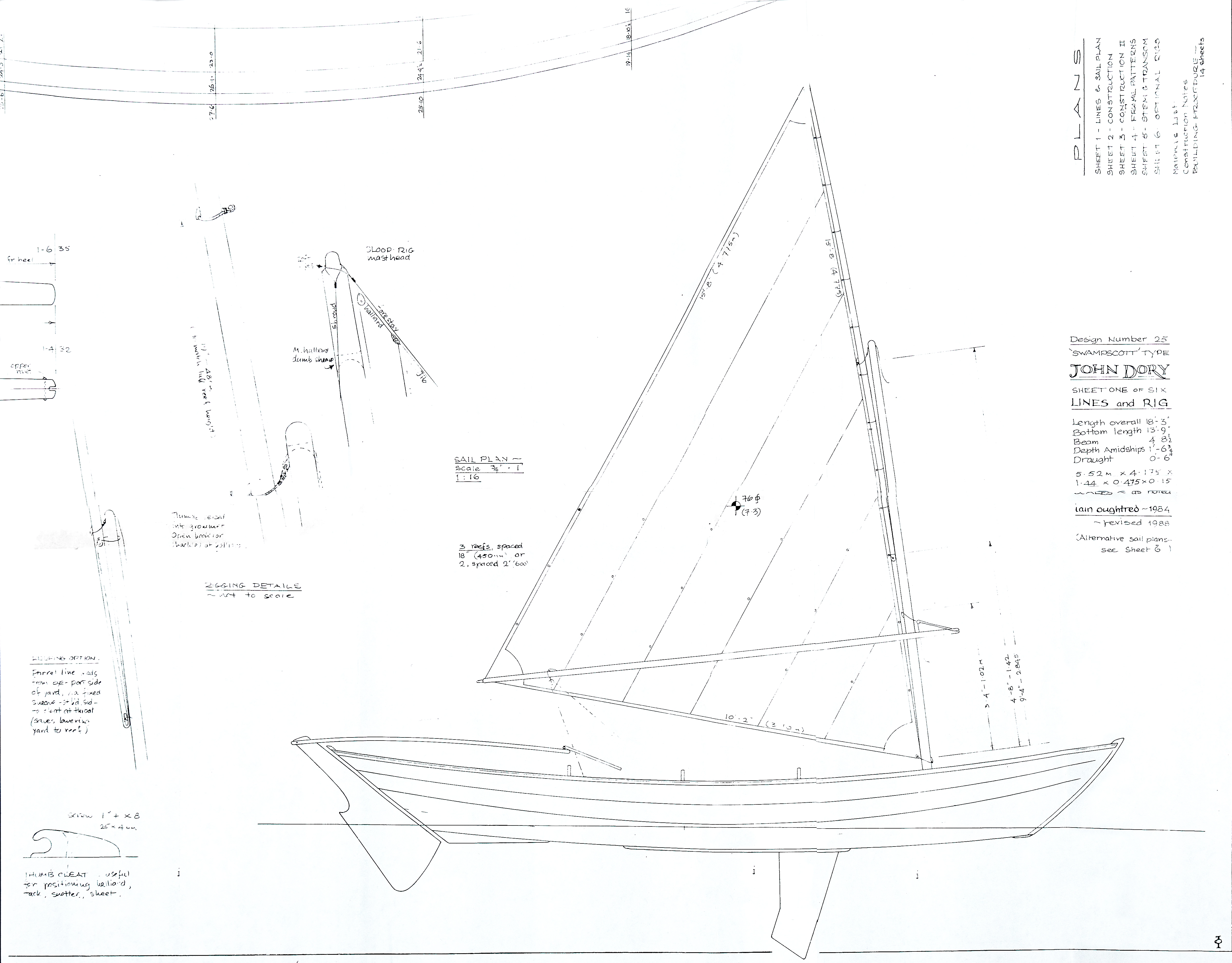 John Dory Design 25 (18' Swampscott John Dory)