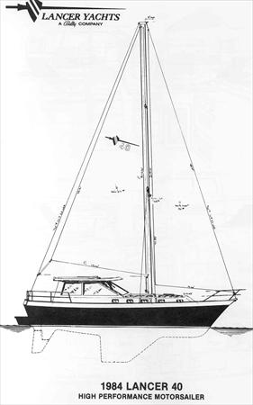 Lancer 40 Motorsailer