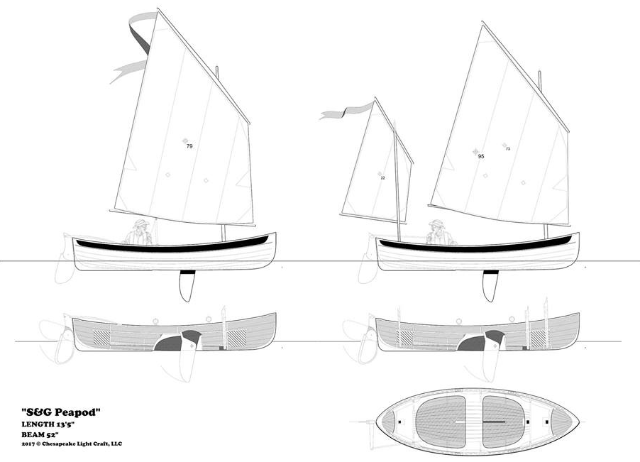 CLC Lighthouse Tender Peapod