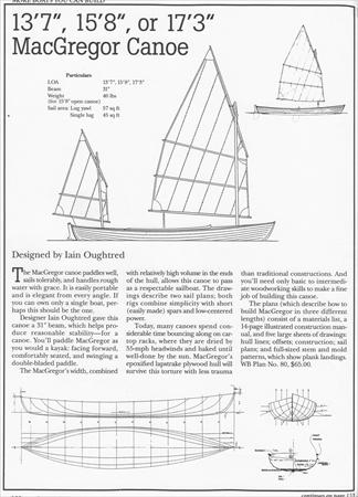 Macgregor Canoe 17' 3"