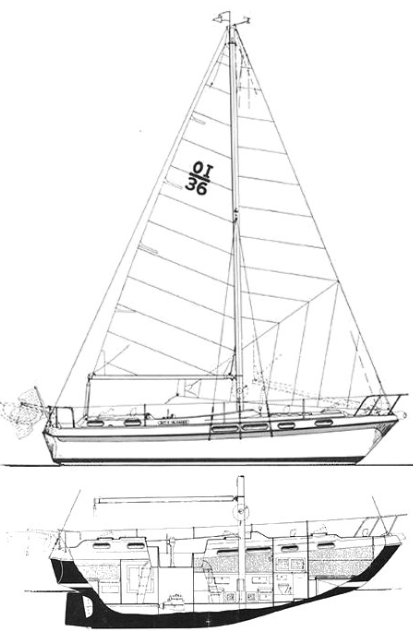Morgan Out Island 36 Sloop