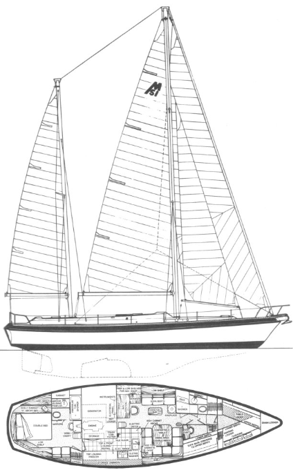 Morgan OI 51 Ketch