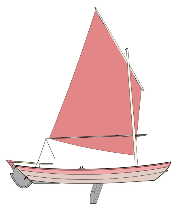 Nautilus Sailing Dory 16