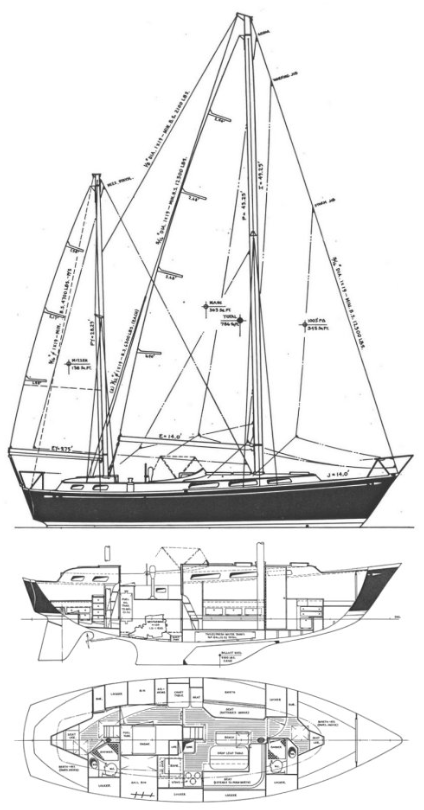 North Star 80/20 Ketch (Hughes 40)