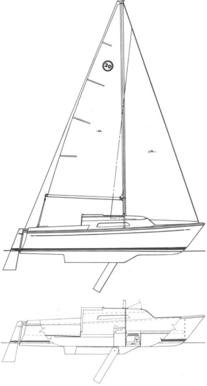 O'Day 20 MK I (Masthead)