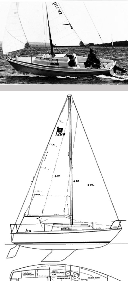 Pearson 26 Weekender