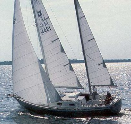 Pearson 365 Ketch Rig