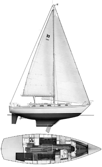 Pearson 386 (sloop rig)