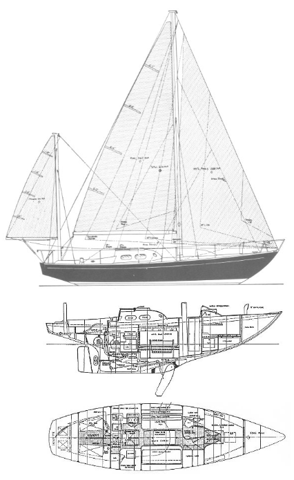 Pearson Invicta (yawl rig)