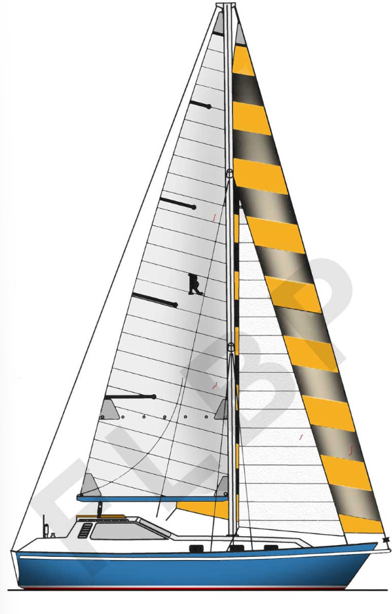 Roberts 392 radius chine Version B