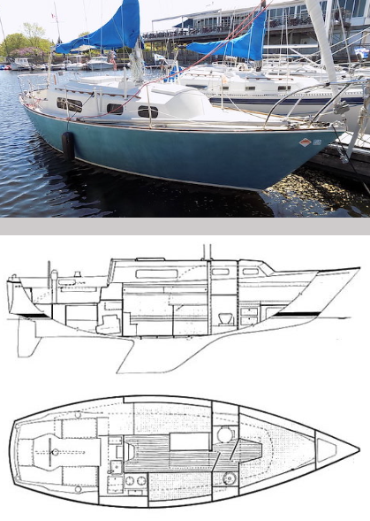 Sabre 28 Series 1 (Hull nos. 001-199)