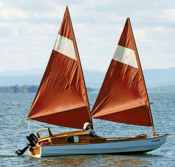 Schooner Cat 18 by Fred Shell