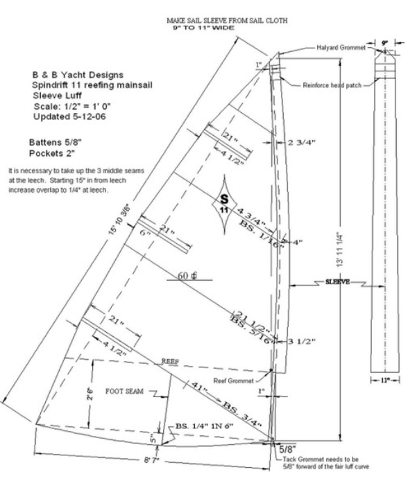 Spindrift 12 (also 12C for centerboard)