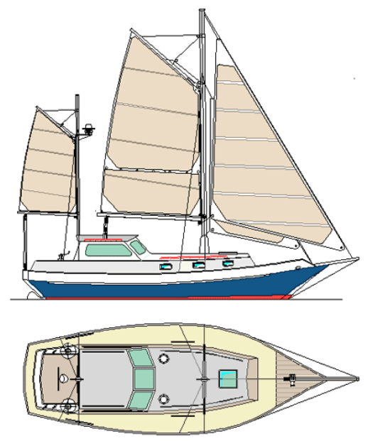 Roberts Spray 33 Ketch