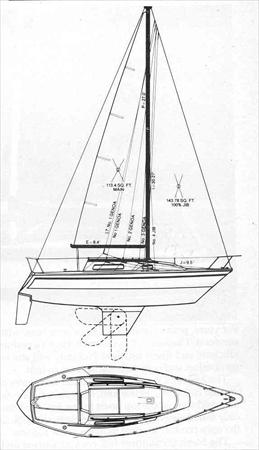 TRITON 25 SLOOP