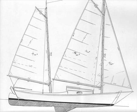 WINDWARD 24 SAIL PLAN III