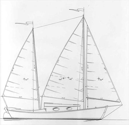 WINDWARD 28 SAILPLAN I