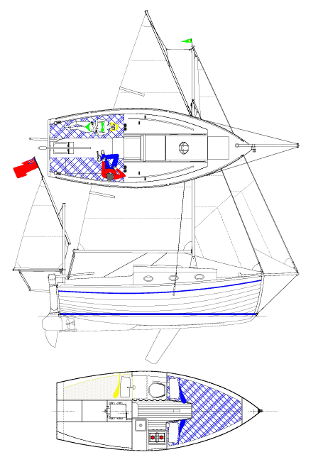 Whisstock Design #119 Yawl